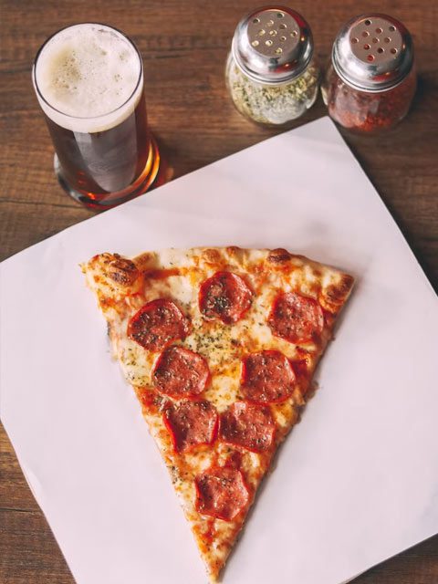 Slice of pizza
